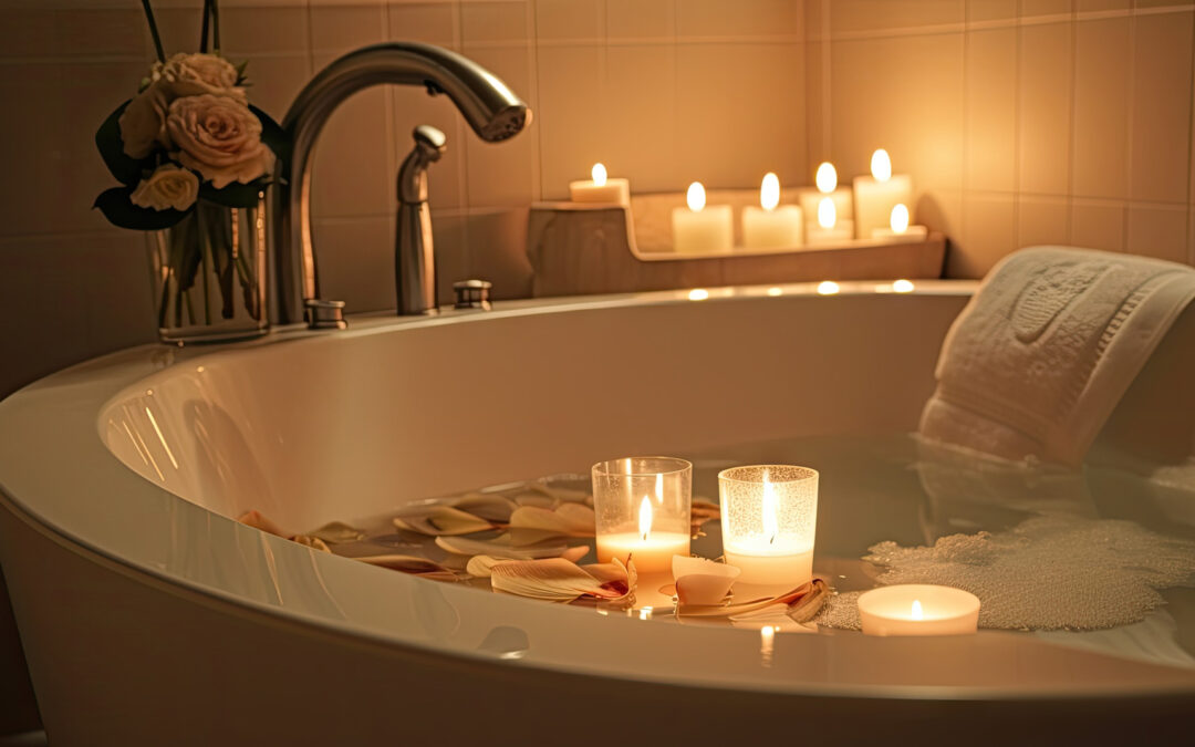 How to Create a Romantic Valentine’s Bath  (in 6 simple steps)